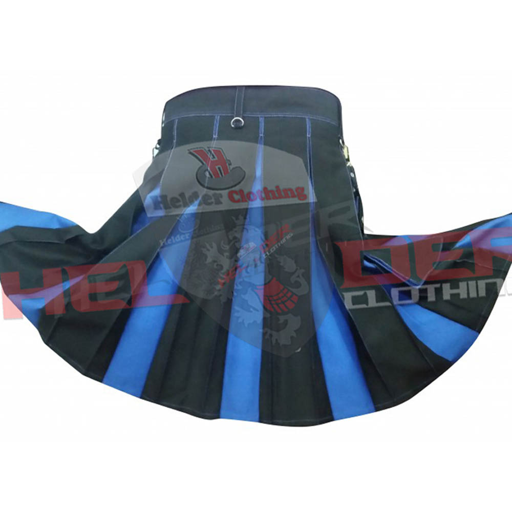 Royal Blue Cargo Hybrid Utility Kilt