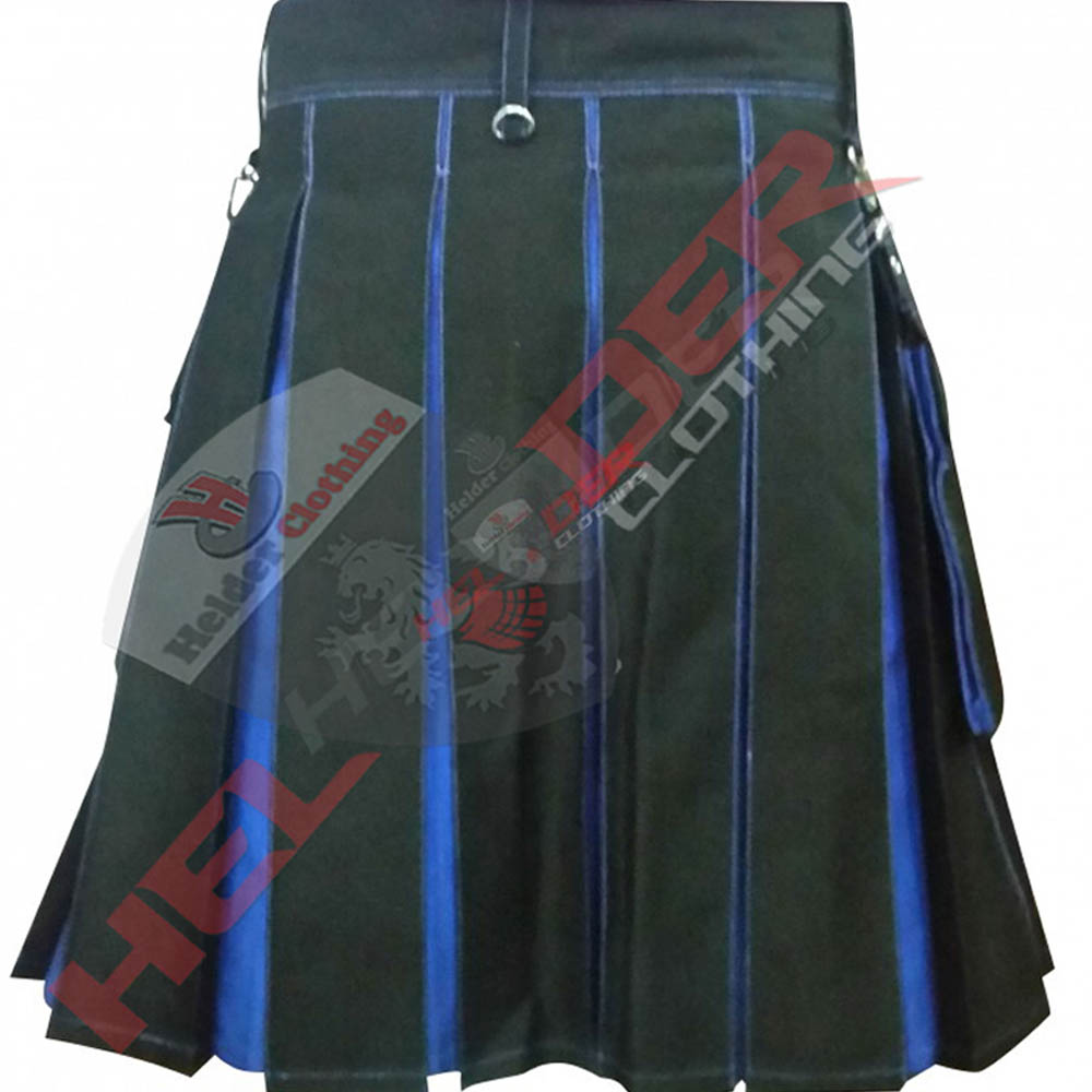 Royal Blue Cargo Hybrid Utility Kilt