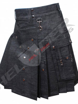 Denim kilt5-2