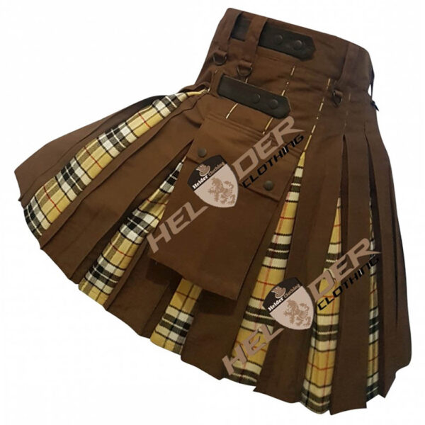 Camel Thompson Cargo Hybrid Utility Kilt