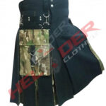 Camouflage Cargo Hybrid Utility Kilt