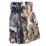 Camouflage Grey Watch Cargo Hybrid Utility Kilt