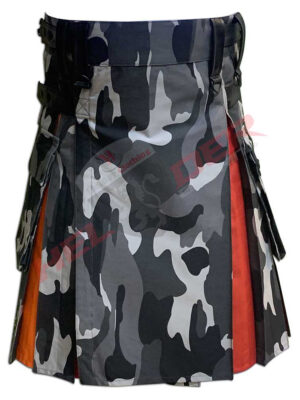 Camouflage Rainbow Hybrid Utility Kilt