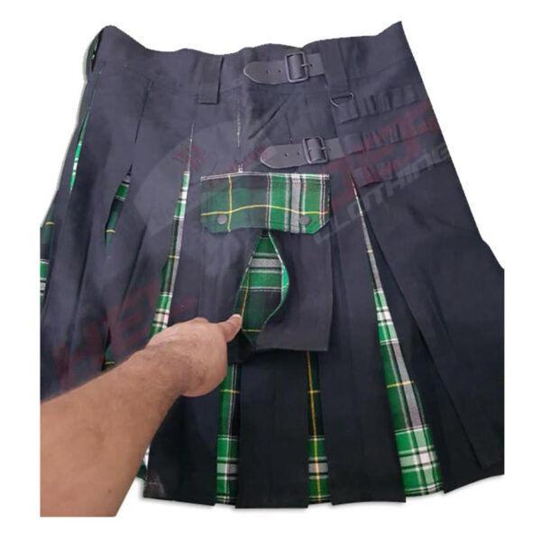 Dark Irish Cargo Hybrid Utility Kilt