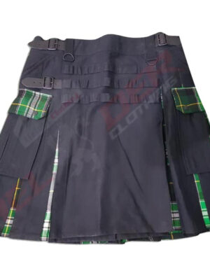 Dark Irish Cargo Hybrid Utility Kilt