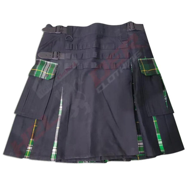 Dark Irish Cargo Hybrid Utility Kilt