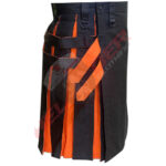 Orange Straps Cargo Utility Kilt