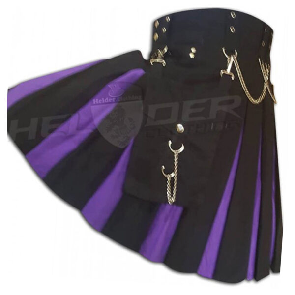 Purple Cargo Hybrid Utility Kilt — image 5