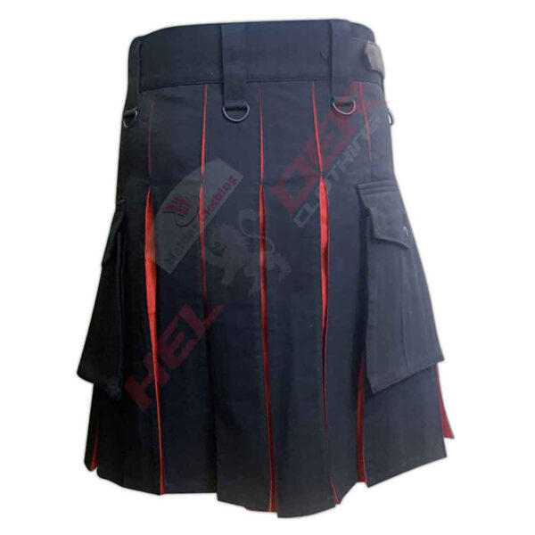 Velkro Red Utility Kilt — image 4