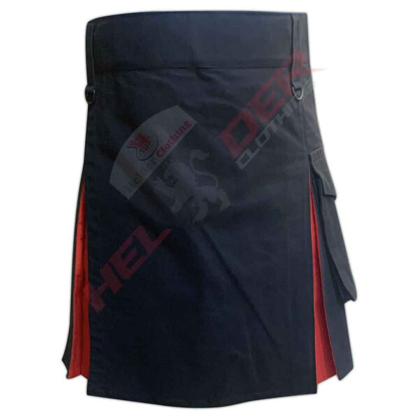 Velkro Red Utility Kilt — image 1