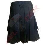 Black Watch Velcro Straps Hybrid Utility Kilt