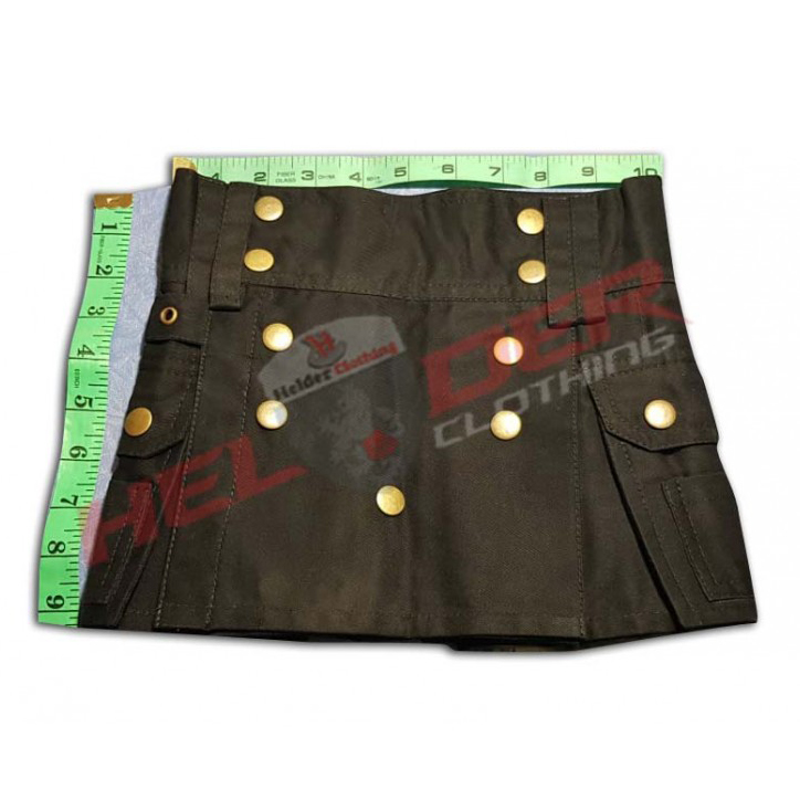 Kid's Brown Utility Kilt