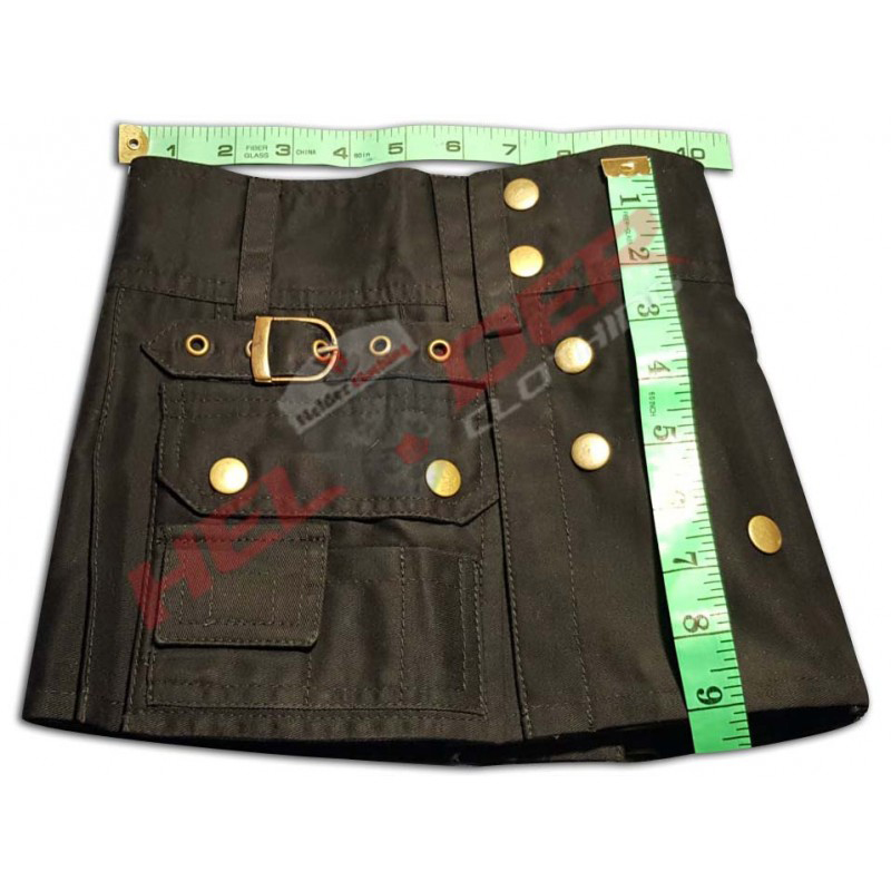 Kid's Brown Utility Kilt