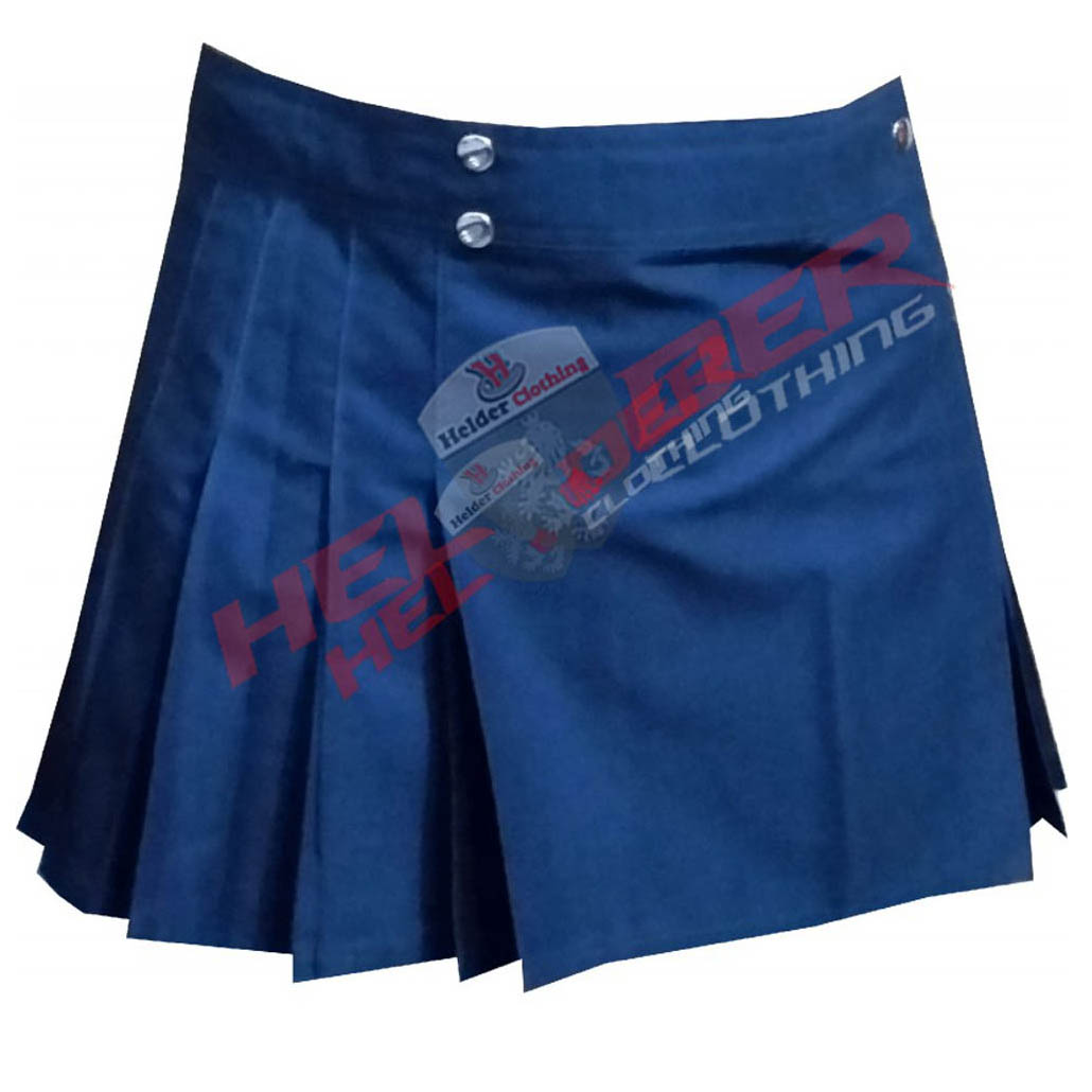 Navy Blue Cargo Ladies Utility Kilts