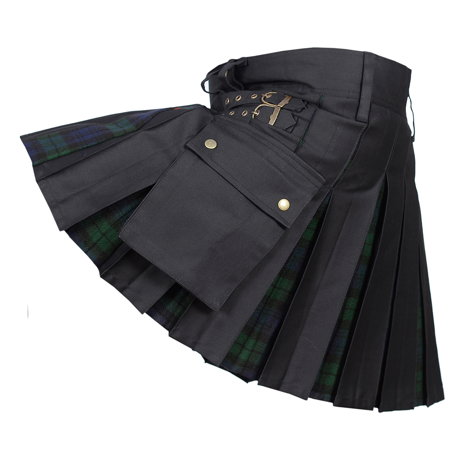 Black Watch Hybrid Women Utility Kilt