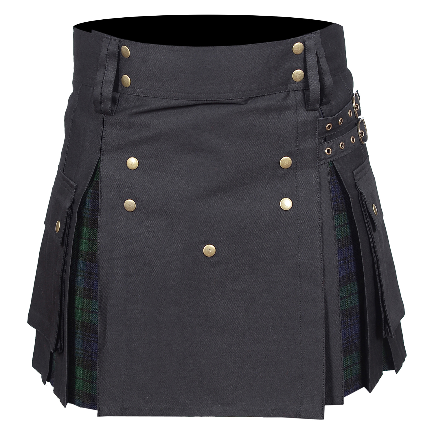 Black Watch Hybrid Women Utility Kilt