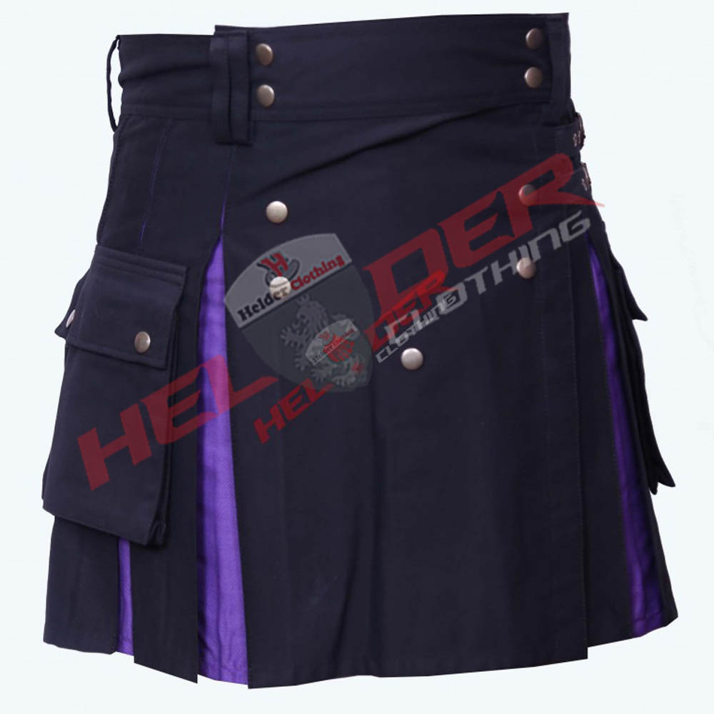 Purple Hybrid Women's Utility Kilt