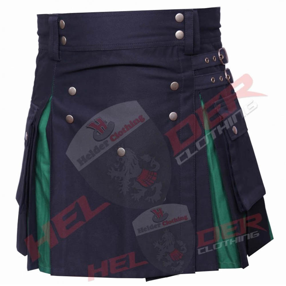 Women's Green Hybrid Utility Kilt